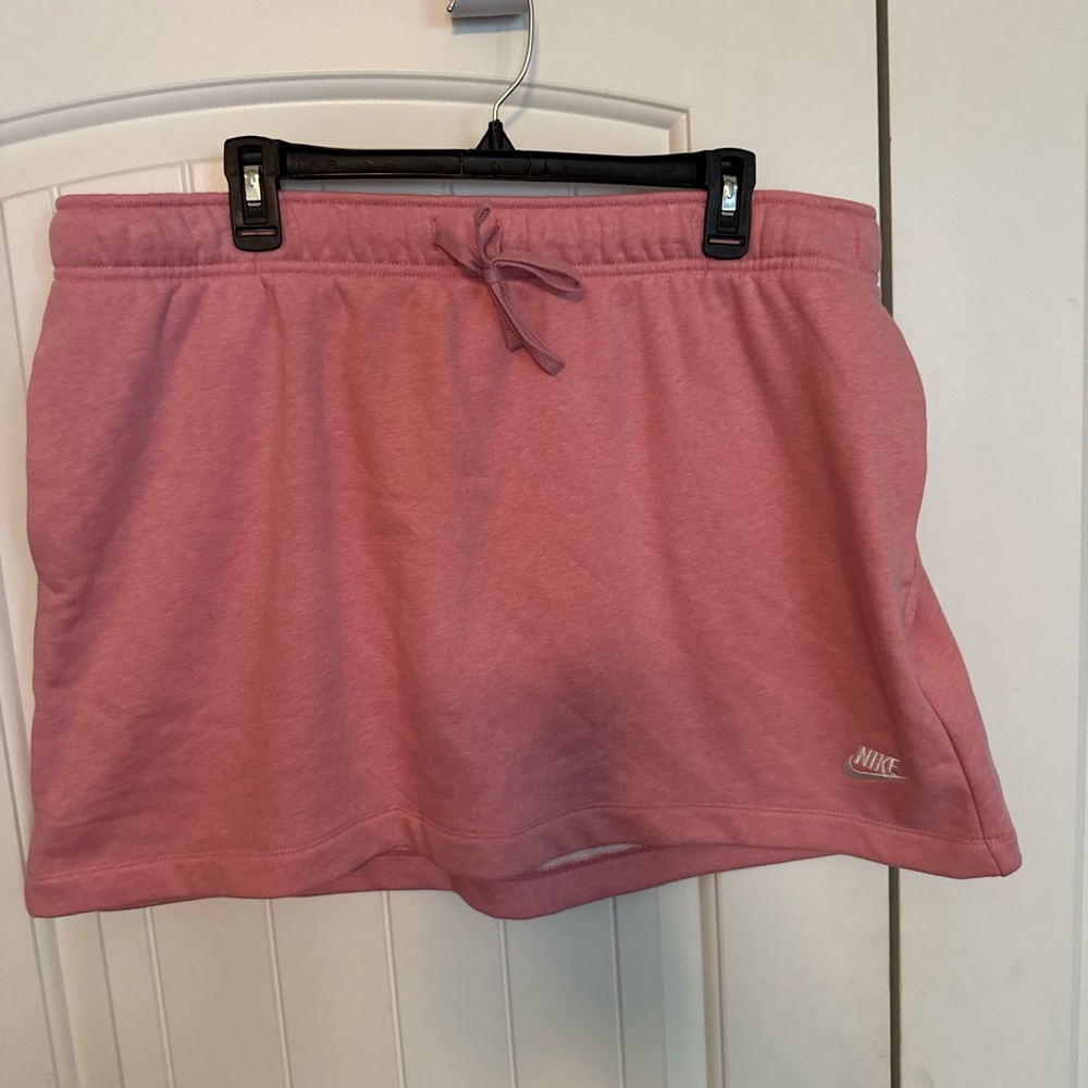 Nike Pink Drawstring Skirt